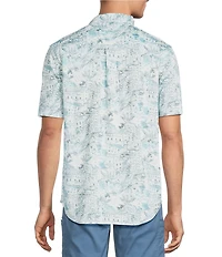 Tommy Bahama San Lucio Tides Villa Vista Short Sleeve Woven Shirt