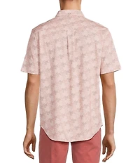 Tommy Bahama San Lucio Tri Leaf Geo Short Sleeve Woven Shirt