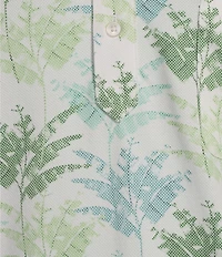 Tommy Bahama San Lucio Verde Palms Short Sleeve Polo Shirt