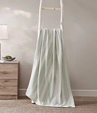 Tommy Bahama Sandy Shore Stripe Bed Blanket
