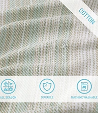Tommy Bahama Sandy Shore Stripe Bed Blanket