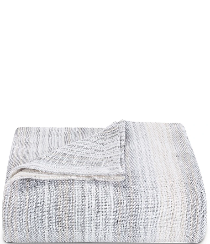 Tommy Bahama Sandy Shore Stripe Bed Blanket