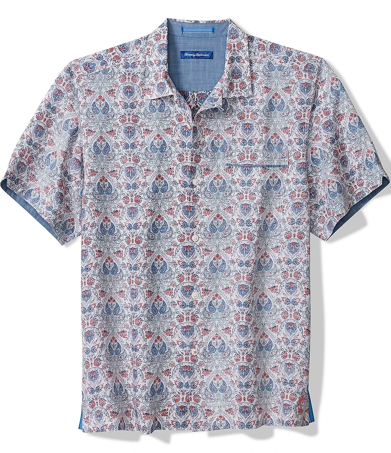 Tommy Bahama Santa Rosa Gardens Short Sleeve Woven Camp Shirt