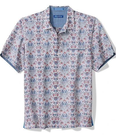 Tommy Bahama Santa Rosa Gardens Short Sleeve Woven Camp Shirt
