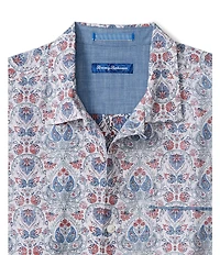 Tommy Bahama Santa Rosa Gardens Short Sleeve Woven Camp Shirt