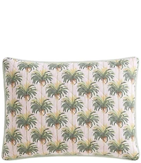 Tommy Bahama Santiago Pink Cotton Reversible Quilt Mini Set