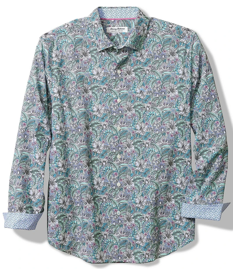 Tommy Bahama Sarasota Stretch Azul Gardens Shirt