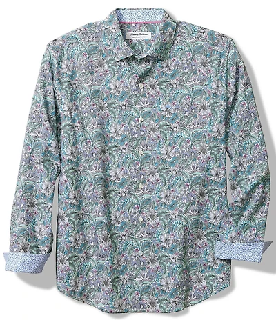 Tommy Bahama Sarasota Stretch Azul Gardens Shirt