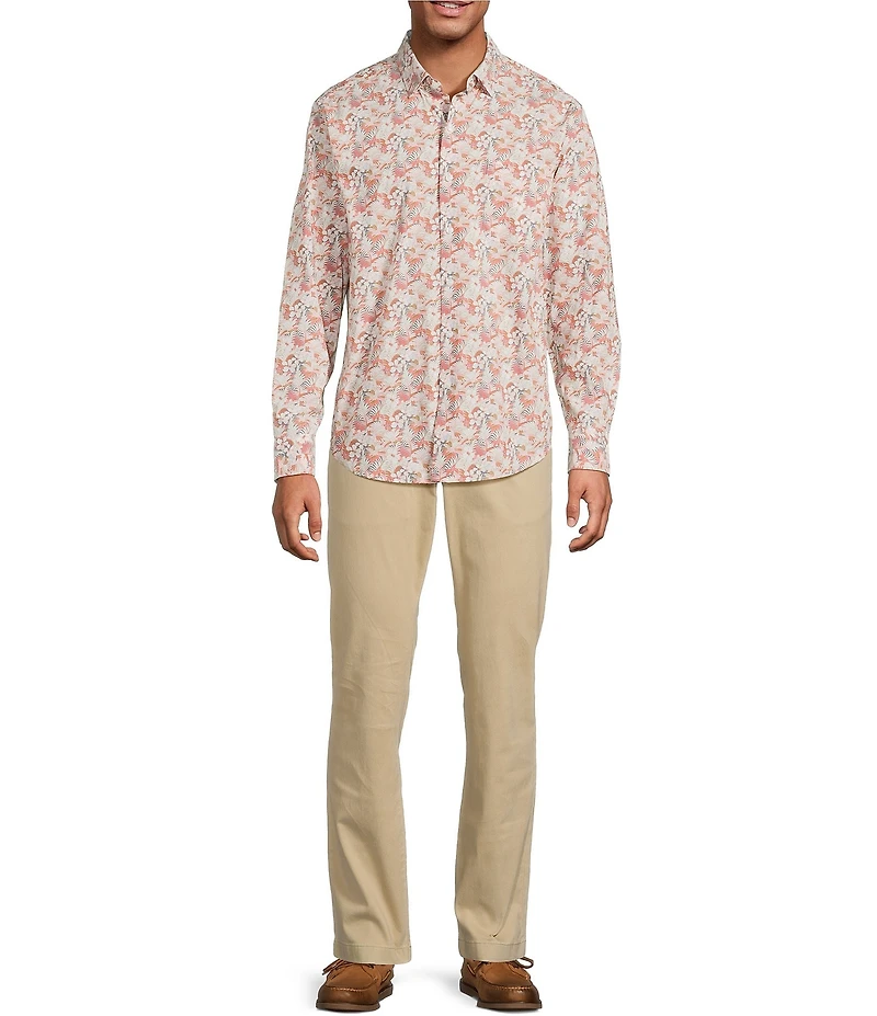 Tommy Bahama Sarasota Stretch Breeze Blooms Long Sleeve Woven Shirt