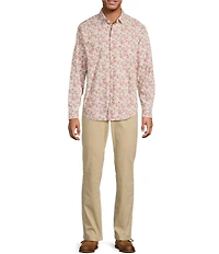 Tommy Bahama Sarasota Stretch Breeze Blooms Long Sleeve Woven Shirt