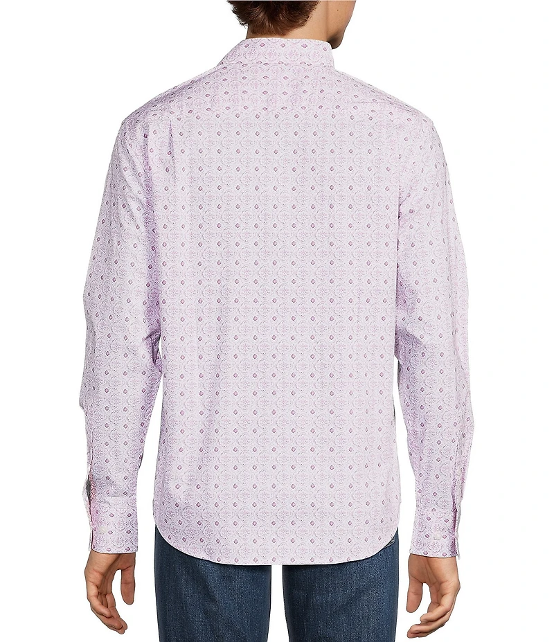 Tommy Bahama Sarasota Stretch Island Medallion Long Sleeve Woven Shirt