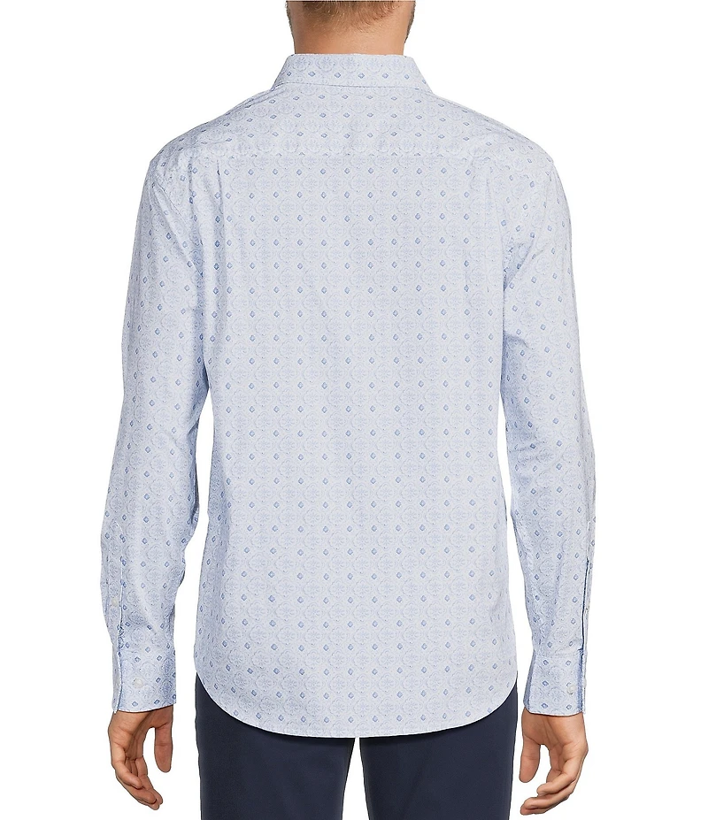 Tommy Bahama Sarasota Stretch Island Medallion Long Sleeve Woven Shirt