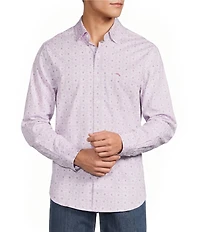 Tommy Bahama Sarasota Stretch Island Medallion Long Sleeve Woven Shirt