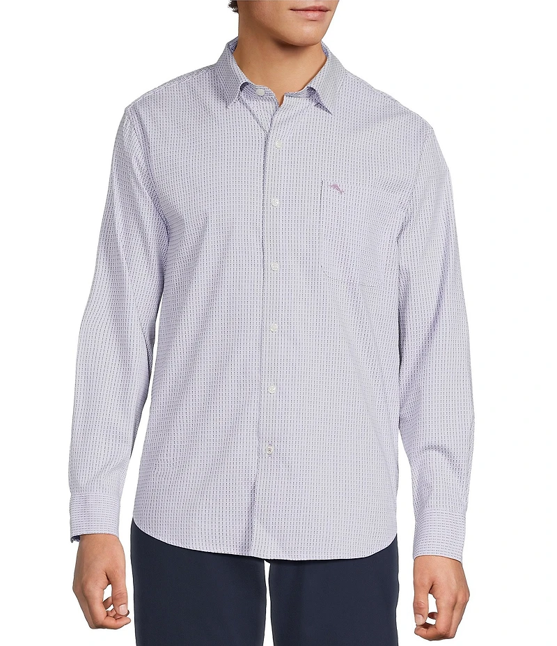 Tommy Bahama Sarasota Stretch Ventura Bay Long Sleeve Woven Shirt