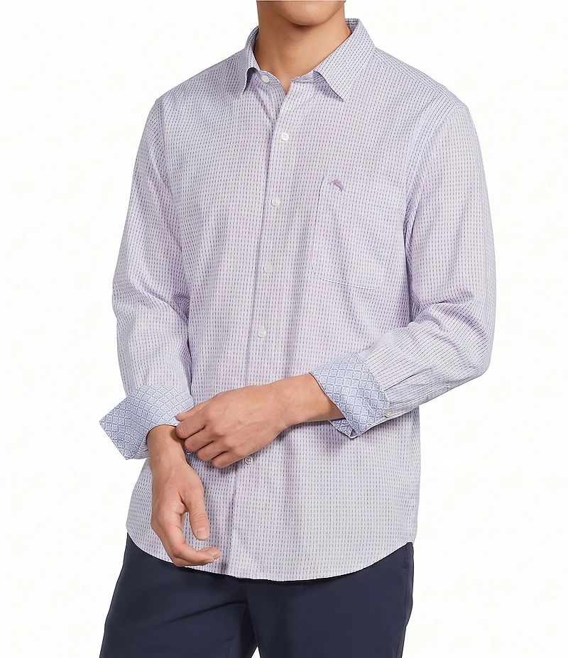 Tommy Bahama Sarasota Stretch Ventura Bay Long Sleeve Woven Shirt