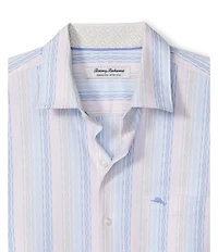 Tommy Bahama Sarasota Stretch Villa Stripe Long Sleeve Woven Shirt