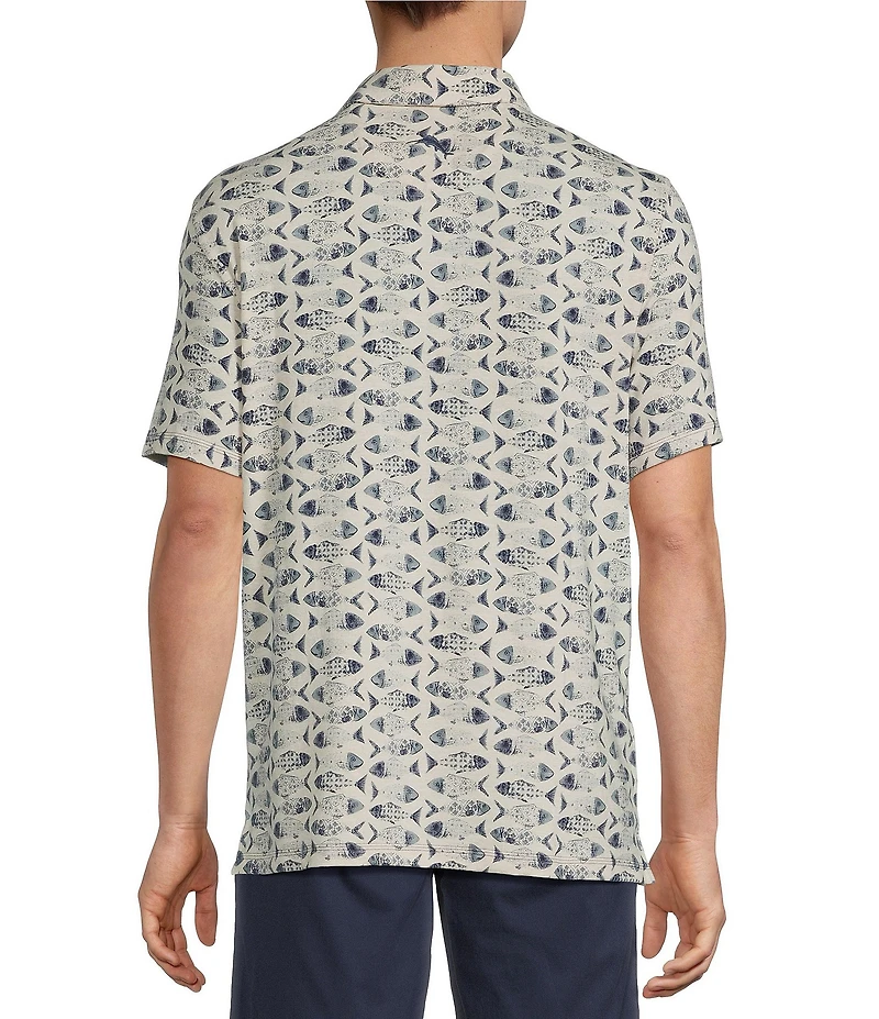 Tommy Bahama Sardina Soiree Short Sleeve Polo Shirt