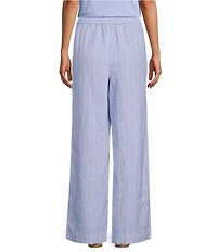 Tommy Bahama Sea Salt Coordinating Chambray Pink Stripe Easy Pants