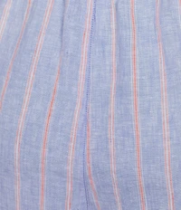 Tommy Bahama Sea Salt Coordinating Chambray Pink Stripe Easy Pants