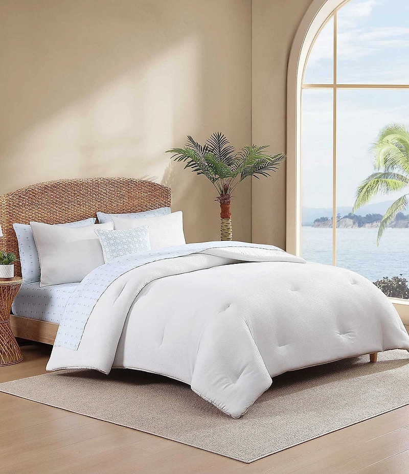 Tommy Bahama Seersucker Comforter & Bonus Set