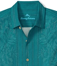 Tommy Bahama Short Sleeve Maui Border Woven Shirt