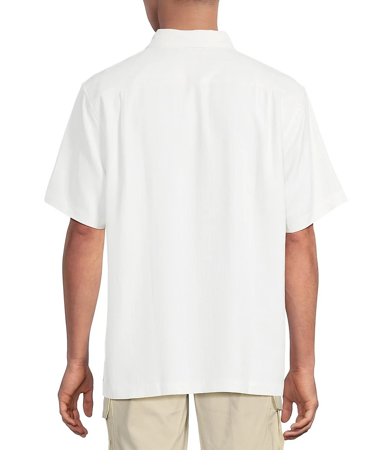 Tommy Bahama Short Sleeve Maui Border Woven Shirt