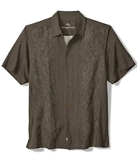Tommy Bahama Short Sleeve Maui Border Woven Shirt