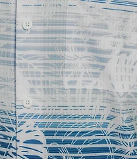 Tommy Bahama Short Sleeve Vera Cruz Cay Sardinia Sea Shirt