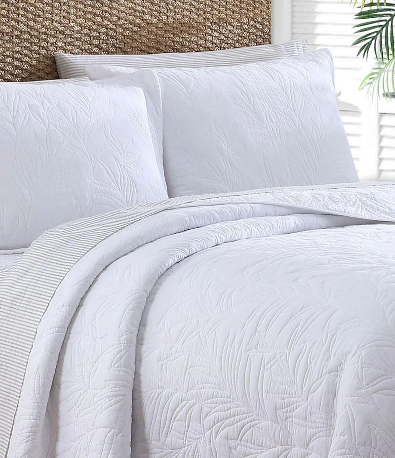 Tommy Bahama Solid Costa Sera Cotton Quilt