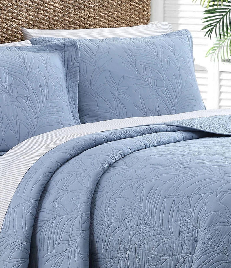 Tommy Bahama Solid Costa Sera Cotton Quilt