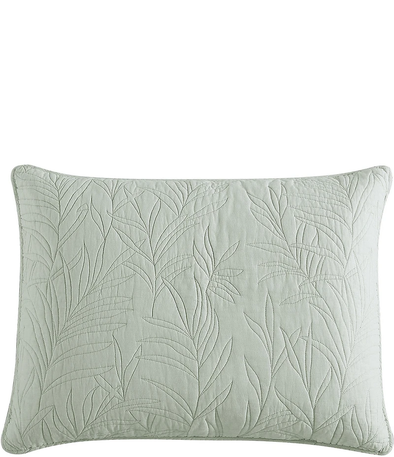 Tommy Bahama Solid Costa Sera Stitched Pillow Sham