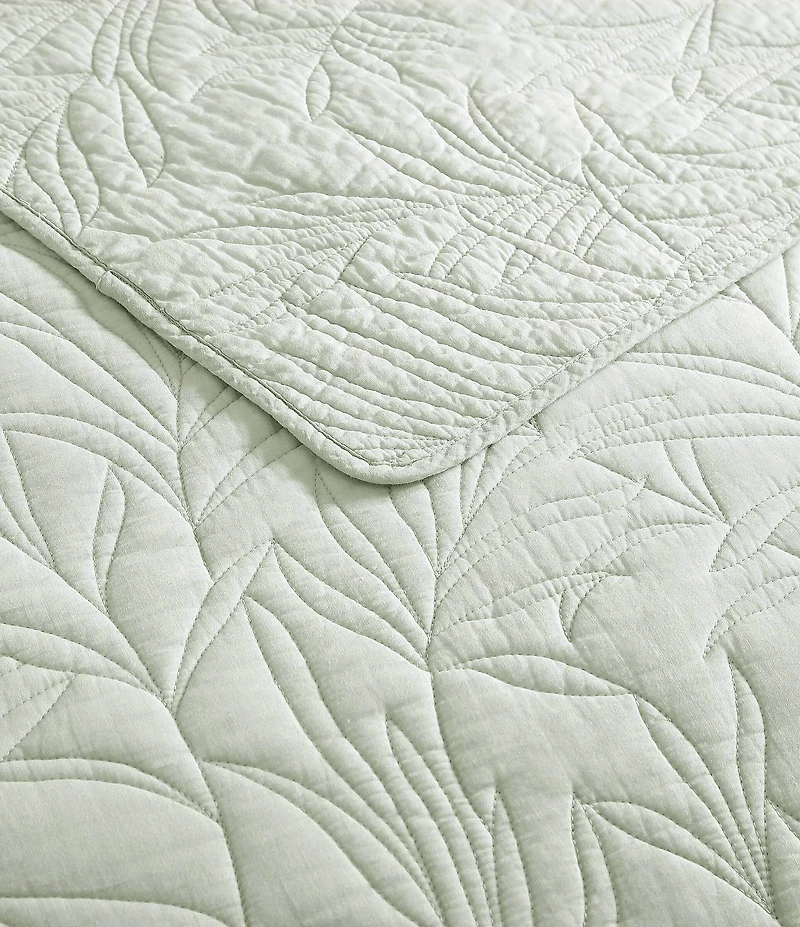 Tommy Bahama Solid Costa Sera Stitched Quilt