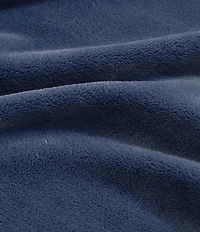 Tommy Bahama Solid Ultra-Soft Plush Fleece Bed Blanket