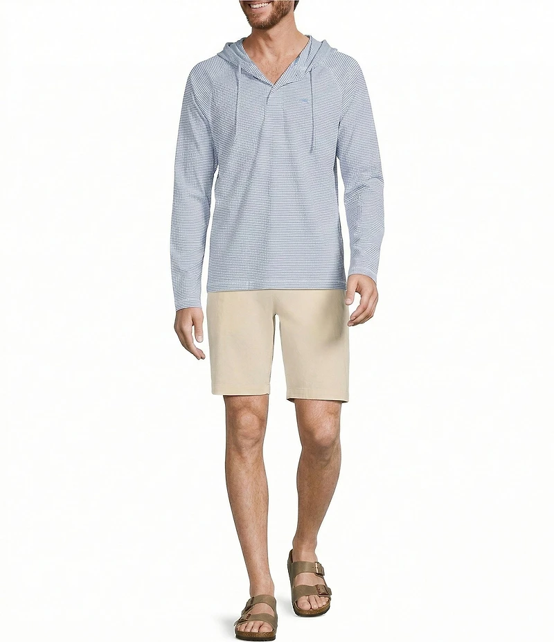 Tommy Bahama Starboard Stripe Long Sleeve Hoodie