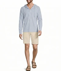 Tommy Bahama Starboard Stripe Long Sleeve Hoodie