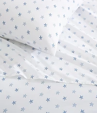 Tommy Bahama Starfish Treasure Printed Washed Cotton Sheet Set