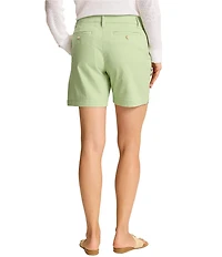 Tommy Bahama Stretch Boracay Solid Mid Rise 7#double; Shorts