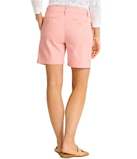 Tommy Bahama Stretch Boracay Solid Mid Rise 7#double; Shorts