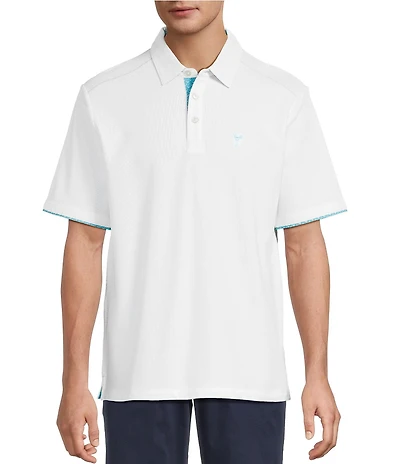 Tommy Bahama Teeny Martini 5 O'Clock Short Sleeve Polo Shirt