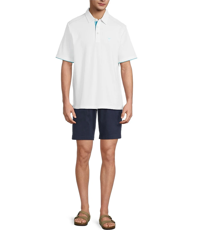 Tommy Bahama Teeny Martini 5 O'Clock Short Sleeve Polo Shirt