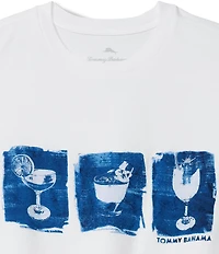 Tommy Bahama Threes A Party Short Sleeve T-Shirt