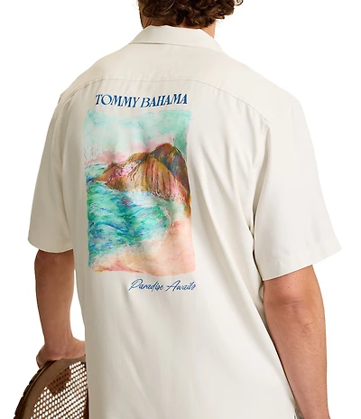 Tommy Bahama Tide & Time Artist Series Short Sleeve Woven Camp Shirt