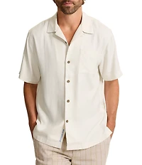 Tommy Bahama Tide & Time Artist Series Short Sleeve Woven Camp Shirt