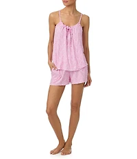 Tommy Bahama Tile Print Sleeveless Jersey Knit Shorty Pajama Set