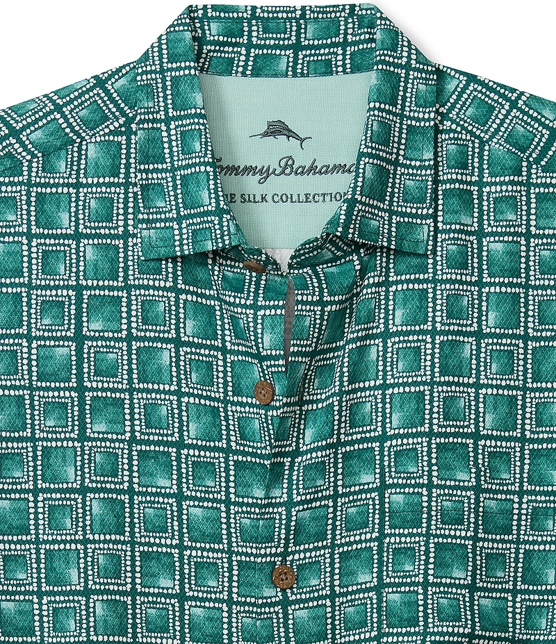 Tommy Bahama Torres Tiles Short Sleeve Woven Shirt