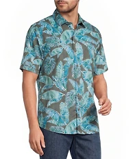 Tommy Bahama Tortola Jungle Blooms Short Sleeve Woven Shirt