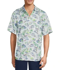 Tommy Bahama Tortola Paradise Isle Short Sleeve Woven Shirt