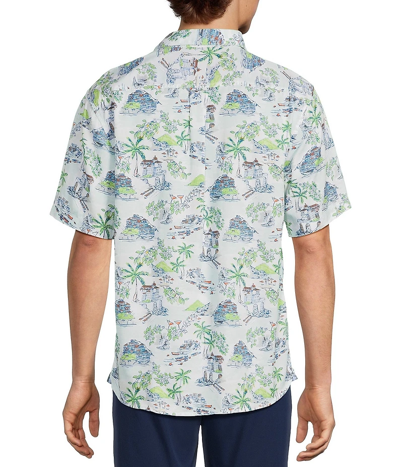 Tommy Bahama Tortola Paradise Isle Short Sleeve Woven Shirt