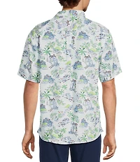 Tommy Bahama Tortola Paradise Isle Short Sleeve Woven Shirt