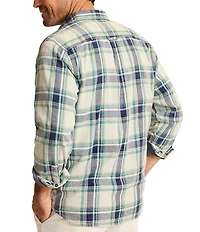 Tommy Bahama Twice The Plaid Long Sleeve Woven Shirt